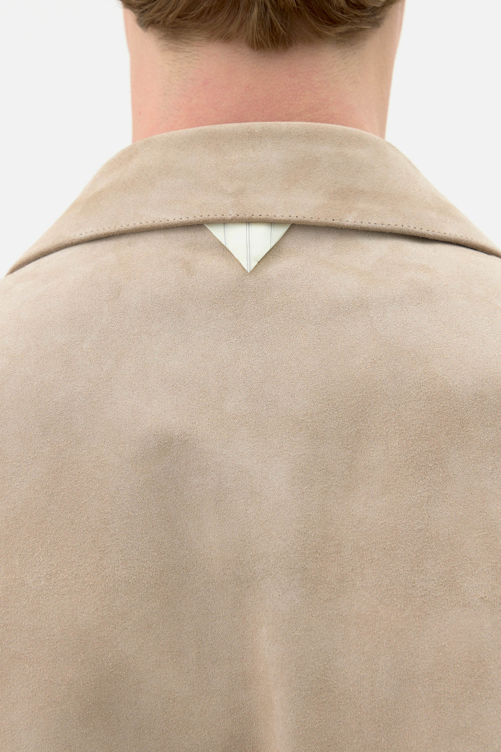 Lux Stone Suede Zipper Blouson - Image 6