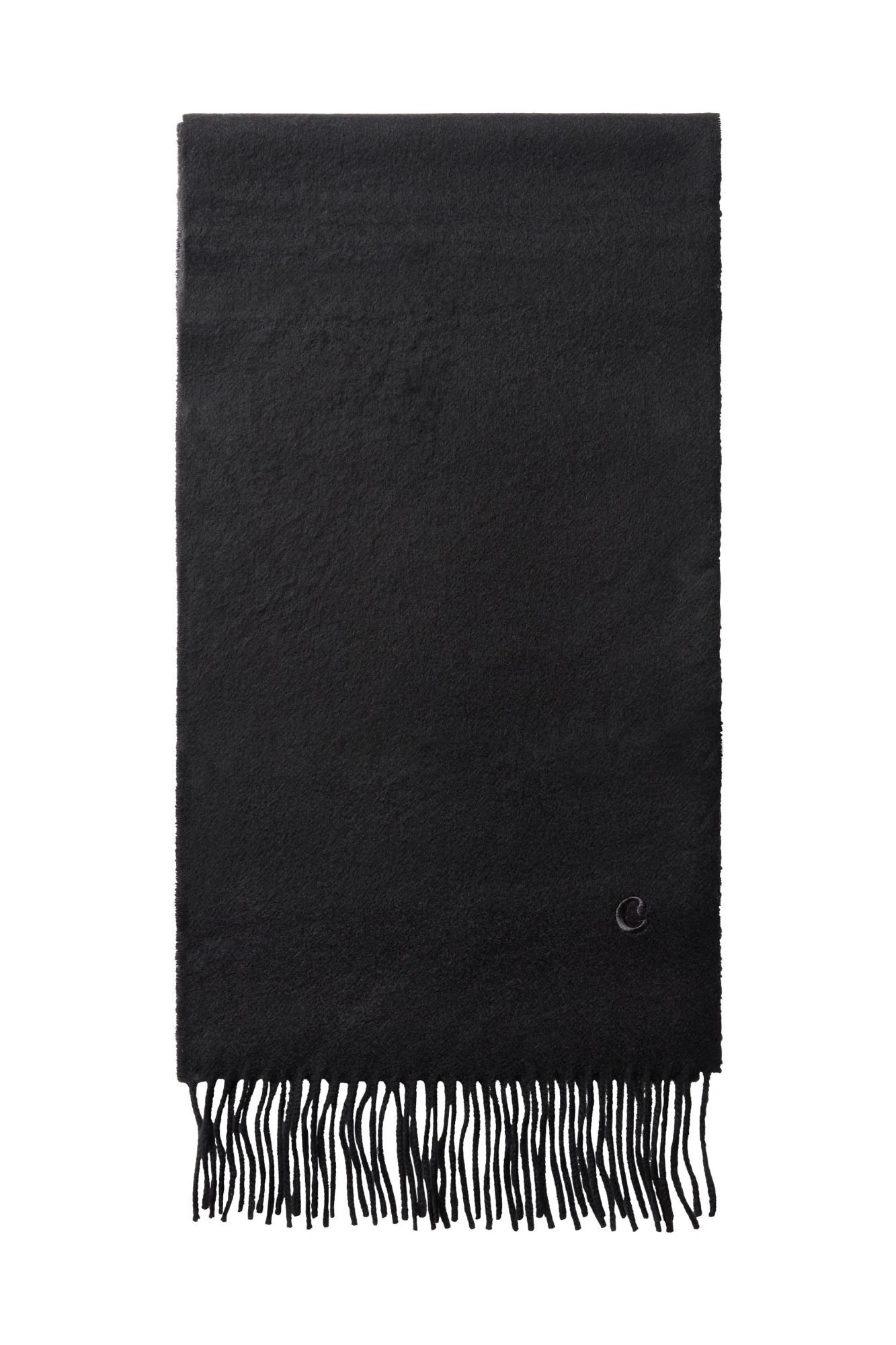 Black Lux Cashmere Scarf - Image 3