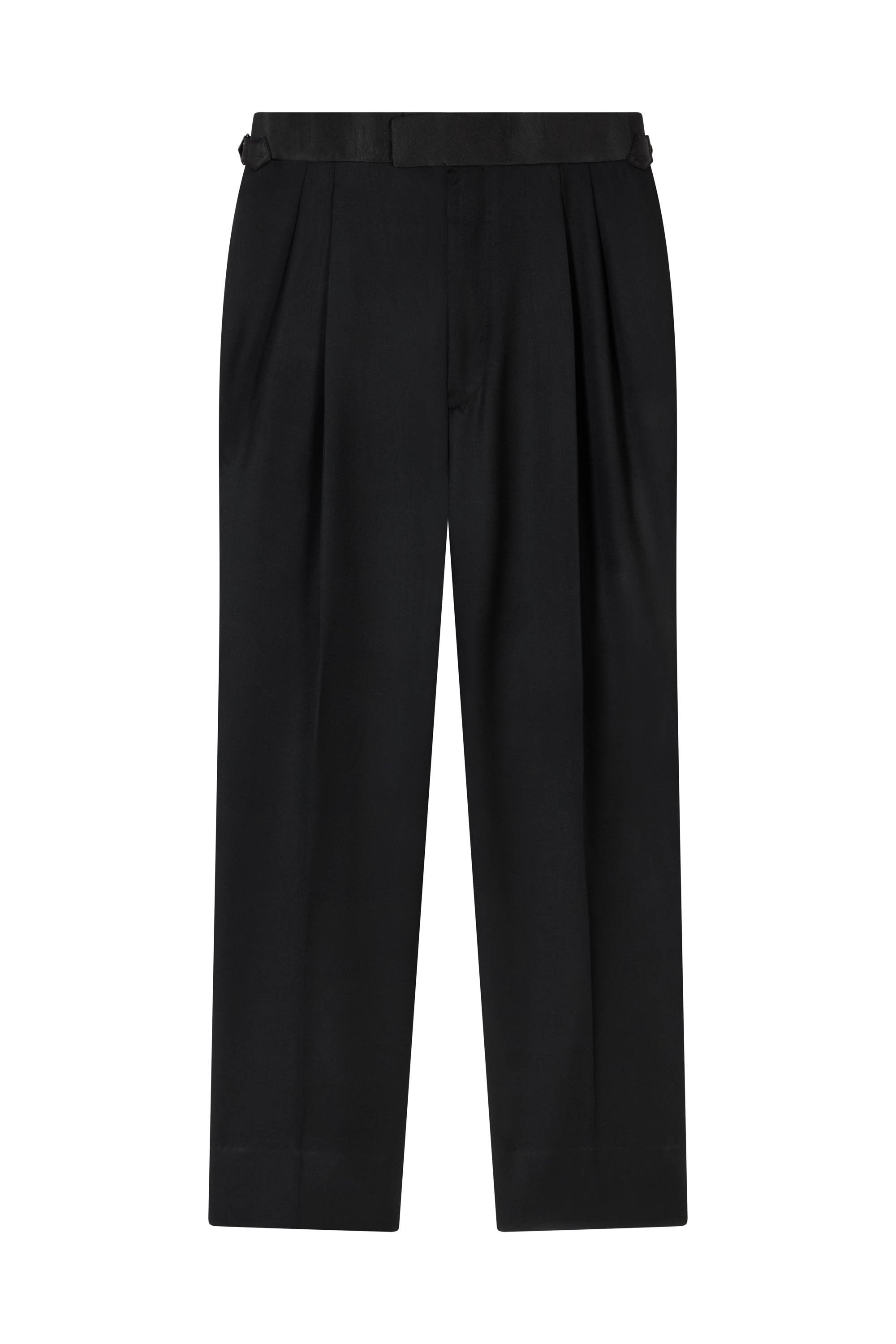 Lux Wool Tuxedo Double Breast Suit - Image 8